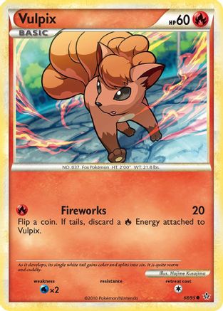 Vulpix (68)/95 Common Reverse Holofoil