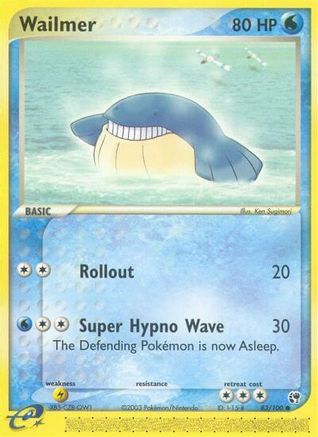 Wailmer (83)/100 Common Reverse Holofoil