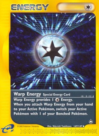 Warp Energy (147)/147 Uncommon Reverse Holofoil