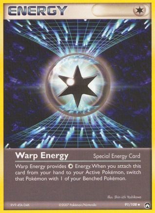 Warp Energy (91)/108 Uncommon Reverse Holofoil