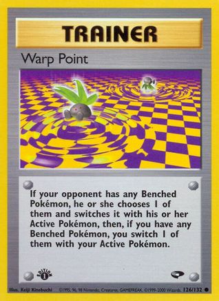 Warp Point (126)/132 Common 1st Edition
