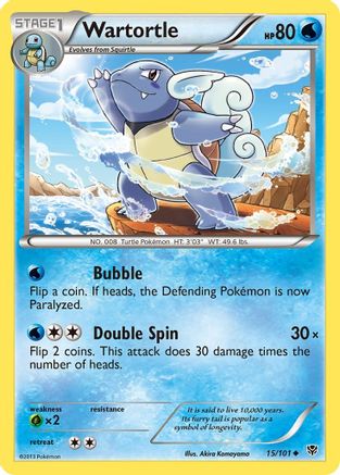 Wartortle (15)/101 Uncommon