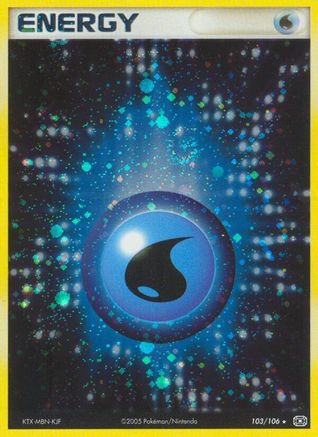 Water Energy (103)/106 Holo Rare
