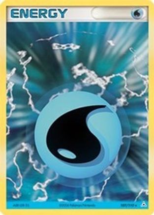 Water Energy (107)/110 Holo Rare Holofoil