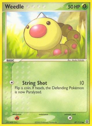 Weedle (87)/113 Common