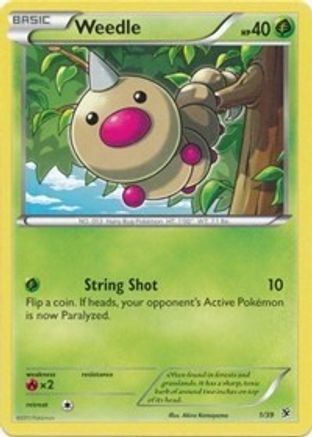 Weedle (1)/39 Common