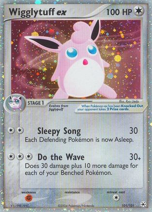 Wigglytuff ex (101)/101 Ultra Rare Holofoil