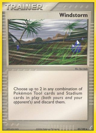 Windstorm (85)/100 Uncommon Reverse Holofoil