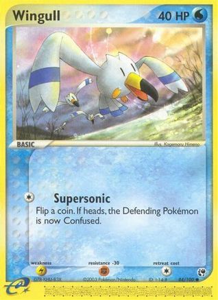Wingull (84)/100 Common Reverse Holofoil