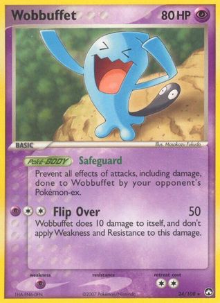 Wobbuffet (24)/108 Rare Reverse Holofoil