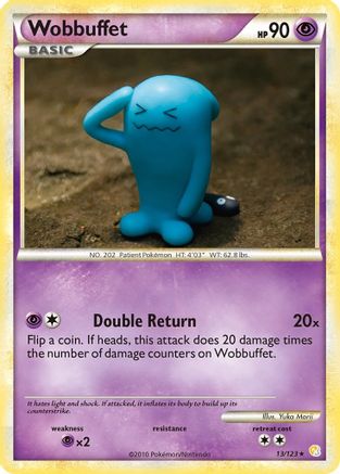 Wobbuffet (13)/123 Holo Rare Reverse Holofoil