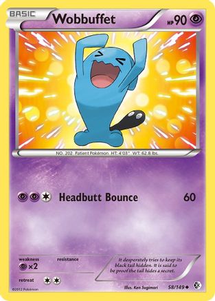 Wobbuffet (58)/149 Uncommon
