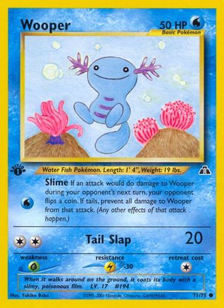 Wooper (71)/75 Common 1st Edition