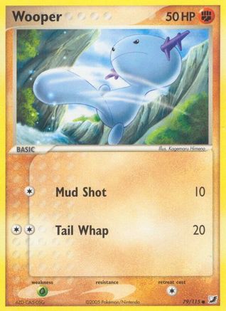 Wooper (79)/115 Common Reverse Holofoil