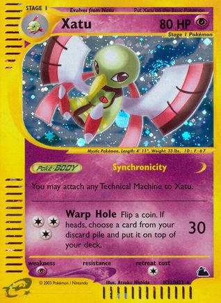 Xatu (H32) (H32)/144 Holo Rare Holofoil