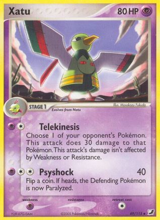 Xatu (49)/115 Uncommon Reverse Holofoil