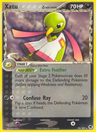 Xatu (Delta Species) (25)/101 Rare