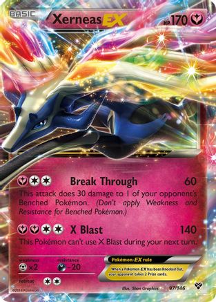 Xerneas EX (97)/146 Ultra Rare Holofoil