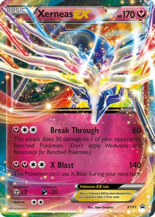 Xerneas EX - XY07 (XY07)/211 Promo Holofoil