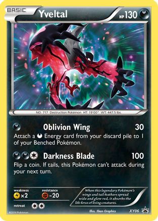 Yveltal - XY06 (XY06)/211 Promo Holofoil