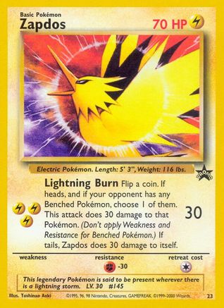 PKM - Zapdos (23)/53 Promo