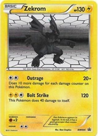 Zekrom - BW005 (BW005)/101 Promo Holofoil
