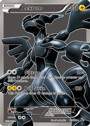 Zekrom (114 Full Art) (114)/114 Ultra Rare Holofoil
