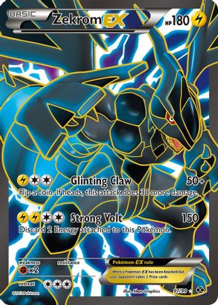 Zekrom EX (97 Full Art) (97)/99 Ultra Rare Holofoil