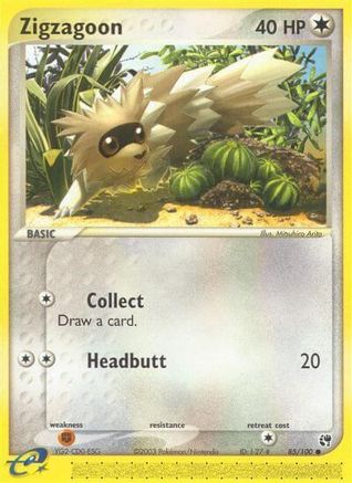 Zigzagoon (85)/100 Common Reverse Holofoil