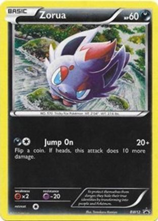 Zorua - BW12 (BW12)/101 Promo Holofoil