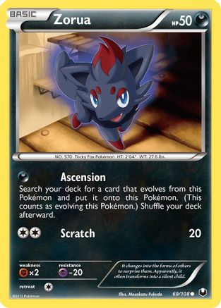 Zorua (69) (69)/108 Common