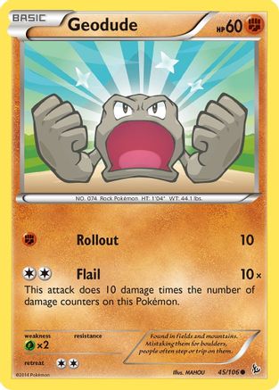 Geodude (45)/106 Common Reverse Holofoil