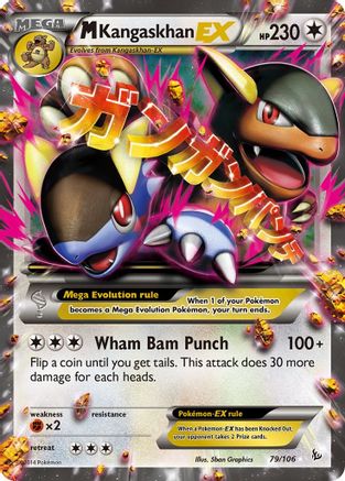 M Kangaskhan EX (79)/106 Ultra Rare Holofoil