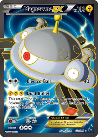 Magnezone EX (101 Full Art) (101)/106 Ultra Rare Holofoil