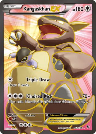 Kangaskhan EX (103 Full Art) (103)/106 Ultra Rare Holofoil