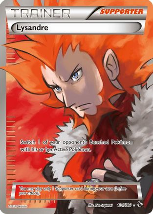 Lysandre (104 Full Art) (104)/106 Ultra Rare Holofoil