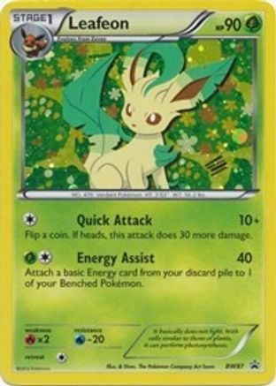 Leafeon - BW87 (BW87)/101 Promo Holofoil