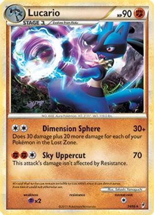 Lucario - 14/95 (Call of Legends) (14) Rare