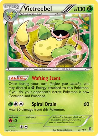 Victreebel (3)/111 Holo Rare Holofoil