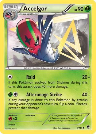 Accelgor (9)/111 Uncommon