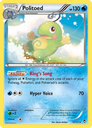 Politoed (18)/111 Rare