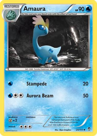 Amaura (25)/111 Uncommon