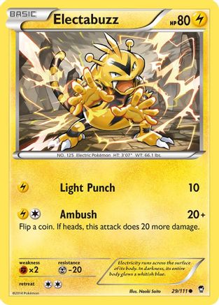 Electabuzz (29)/111 Common Reverse Holofoil