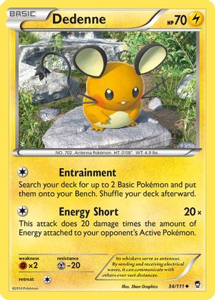 Dedenne (34)/111 Uncommon