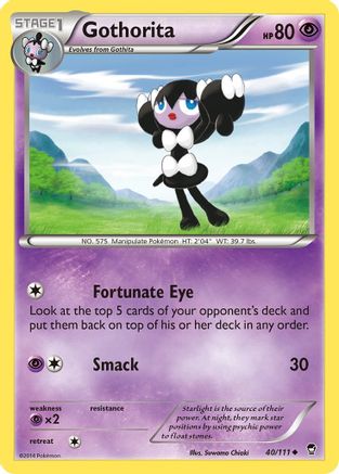 Gothorita (40)/111 Uncommon Reverse Holofoil