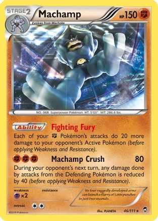 Machamp (46)/111 Holo Rare Holofoil