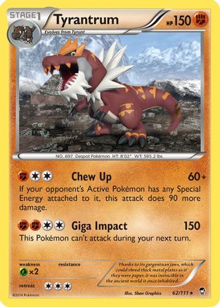 Tyrantrum (62)/111 Rare