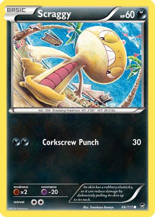 Scraggy (66)/111 Common