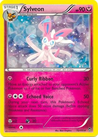 Sylveon - 72/111 (XY Furious Fists) (72) Holo Rare Holofoil