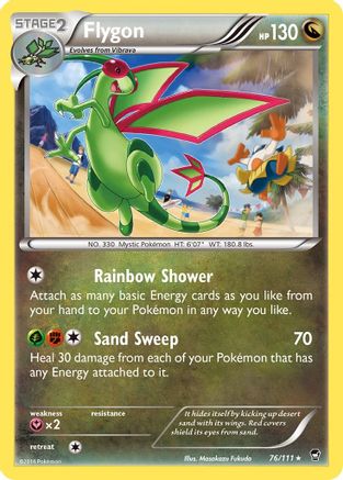 Flygon (76)/111 Rare Reverse Holofoil